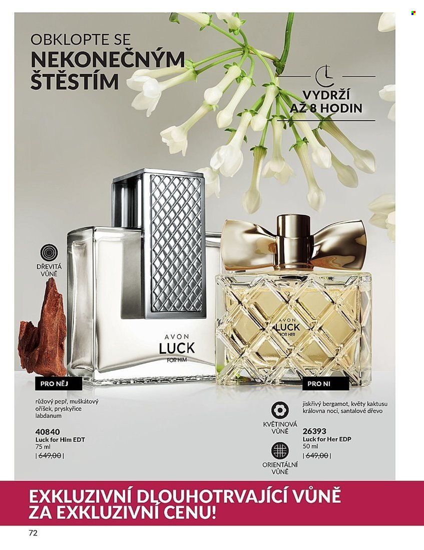Leták AVON - 1.8.2023 - 31.8.2023. Strana 72
