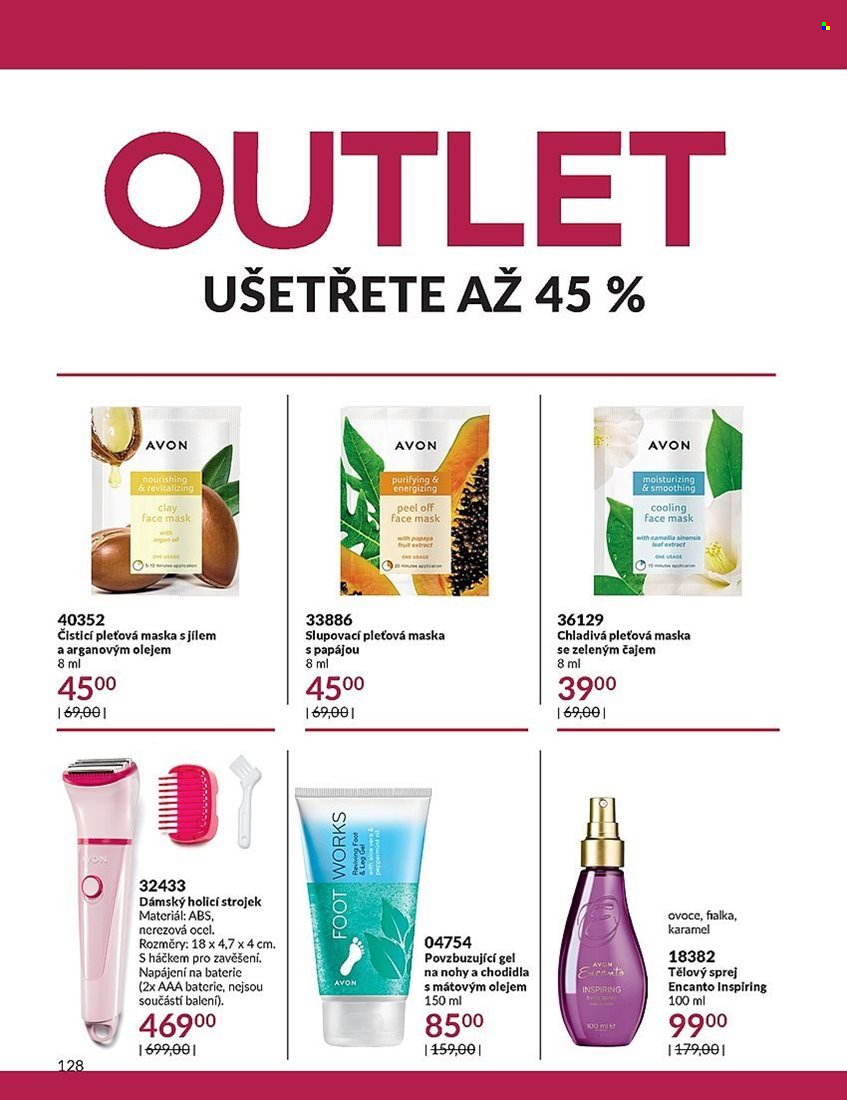 Leták AVON - 1.8.2023 - 31.8.2023. Strana 128
