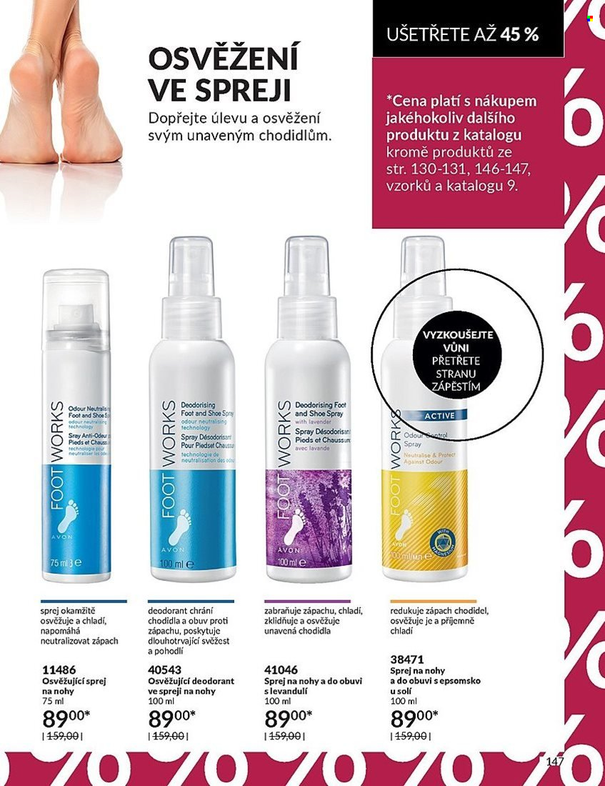 Leták AVON - 1.8.2023 - 31.8.2023. Strana 147