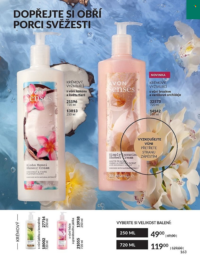 Leták AVON - 1.8.2023 - 31.8.2023. Strana 163