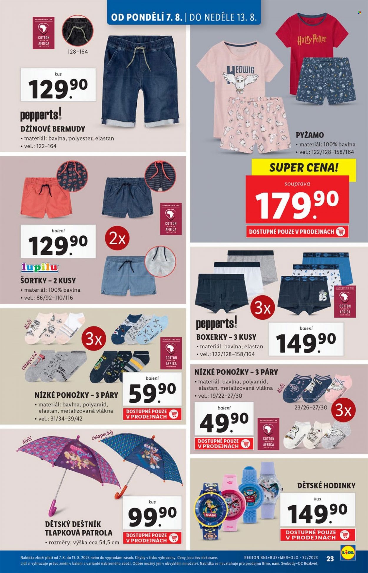 Leták Lidl - 7.8.2023 - 13.8.2023. Strana 23