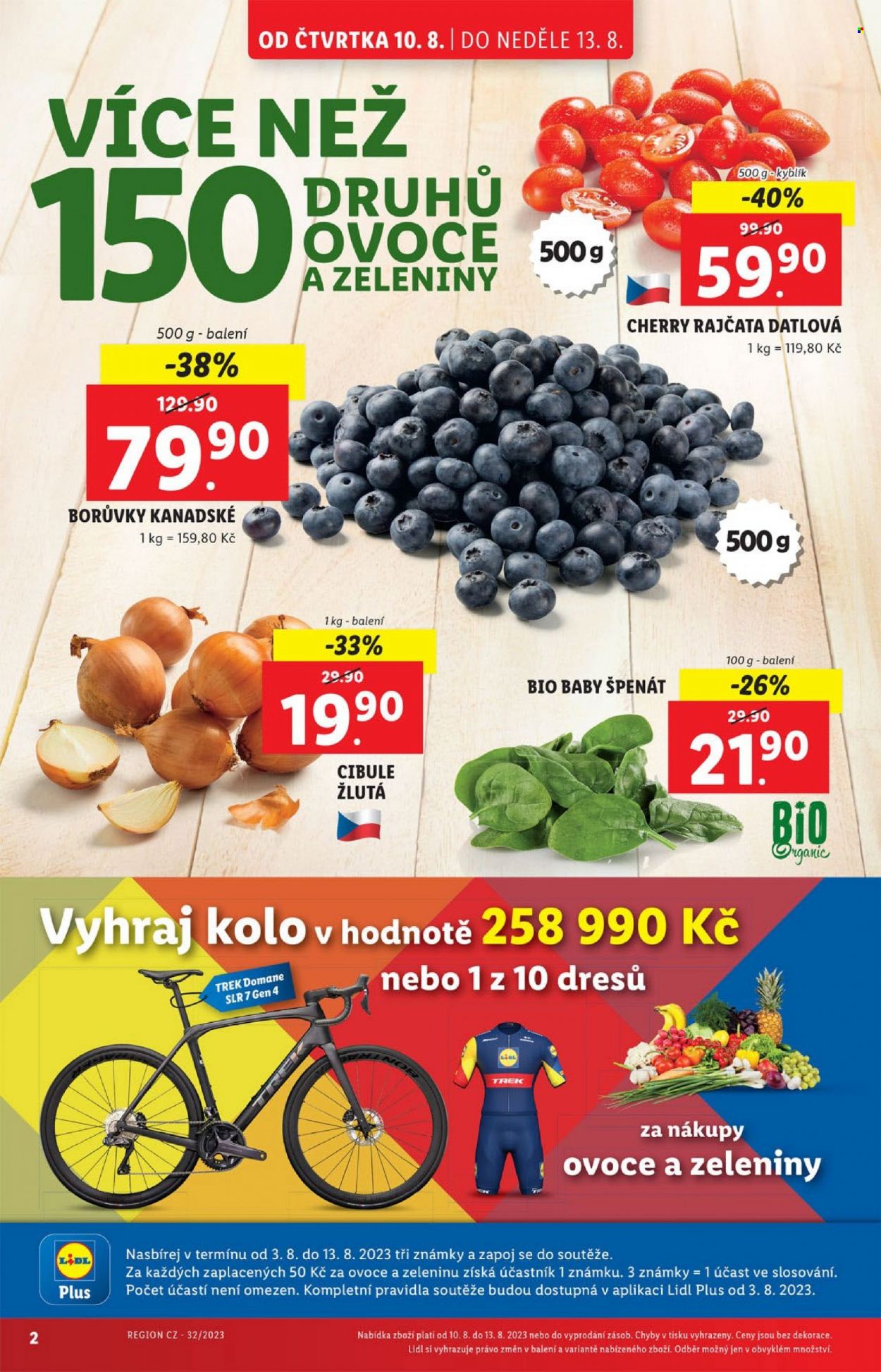 Leták Lidl - 10.8.2023 - 13.8.2023. Strana 2