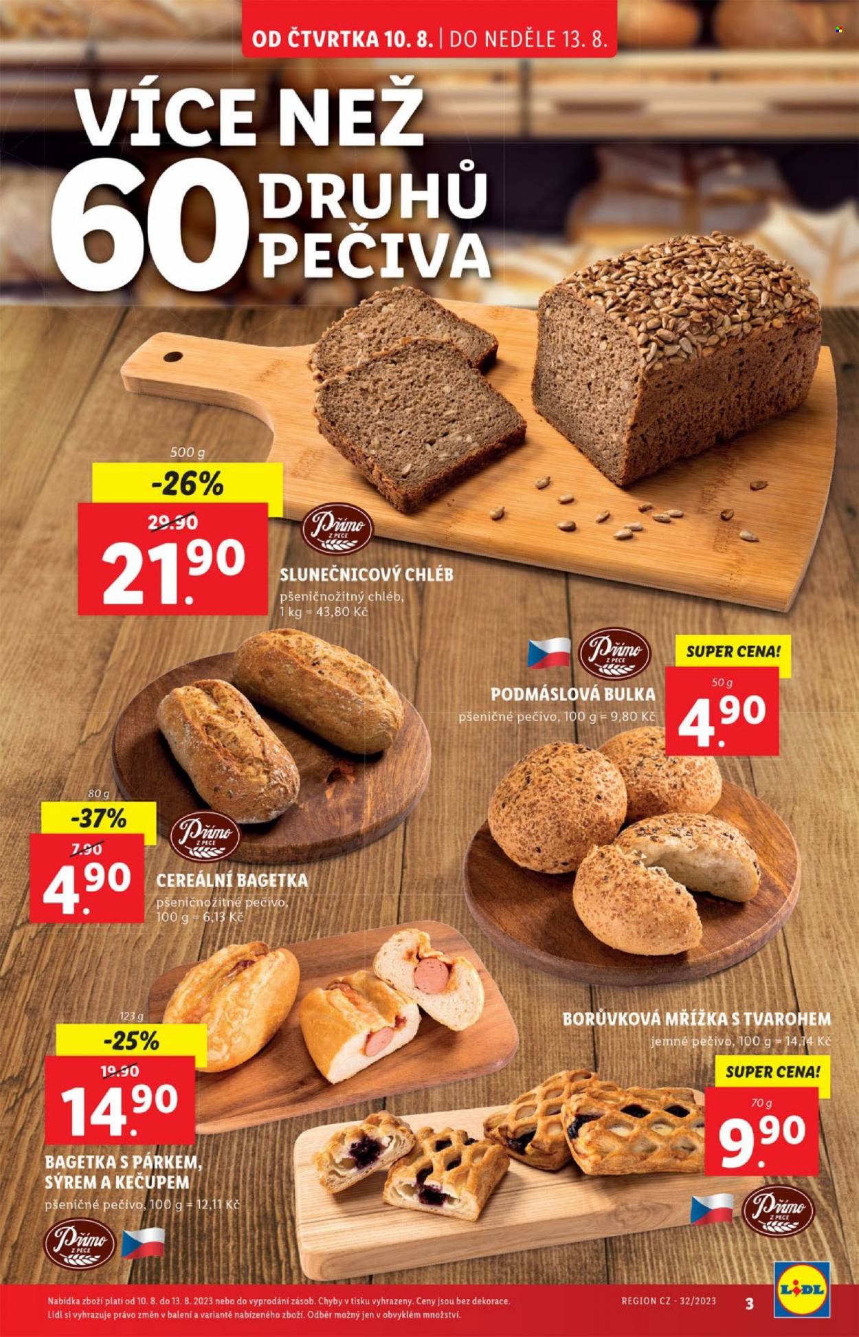 Leták Lidl - 10.8.2023 - 13.8.2023. Strana 3