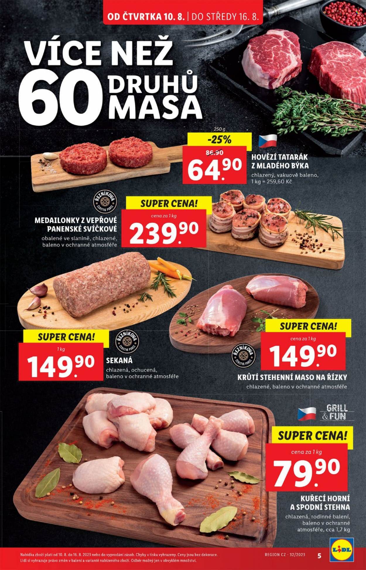 Leták Lidl - 10.8.2023 - 13.8.2023. Strana 5