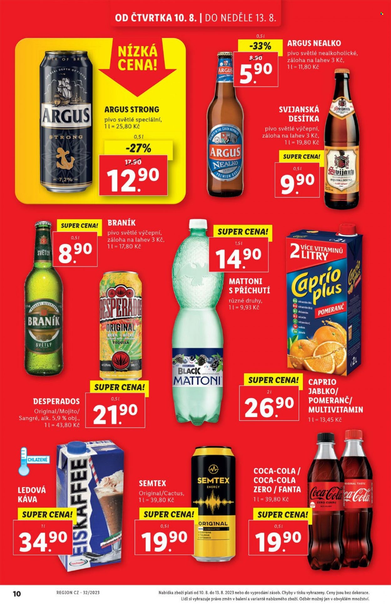 Leták Lidl - 10.8.2023 - 13.8.2023. Strana 10