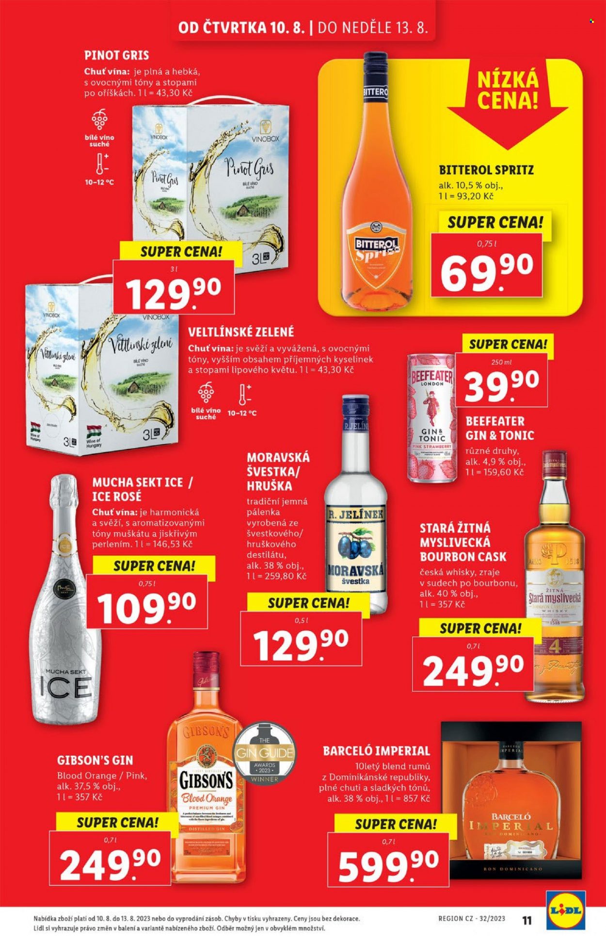 Leták Lidl - 10.8.2023 - 13.8.2023. Strana 11