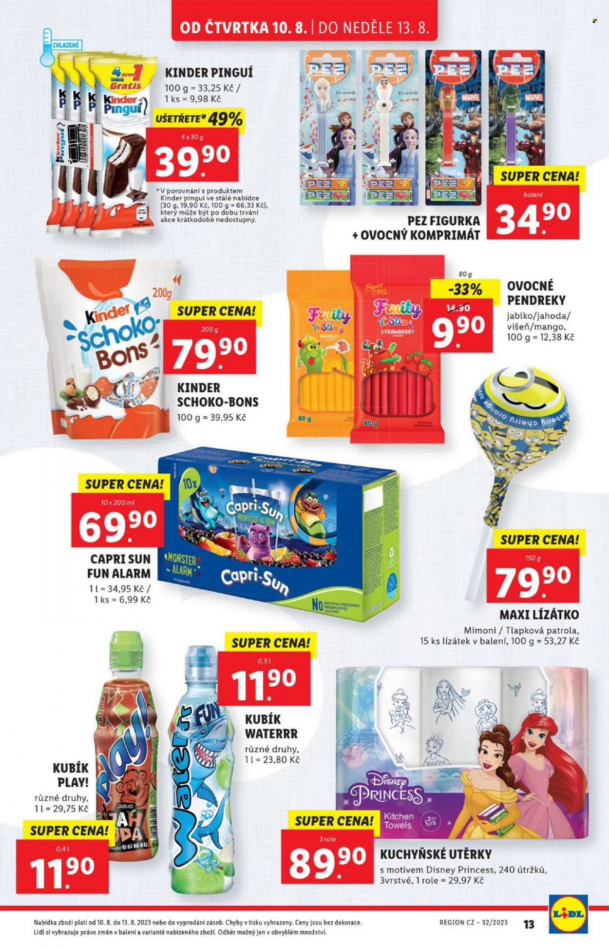 Leták Lidl - 10.8.2023 - 13.8.2023. Strana 13