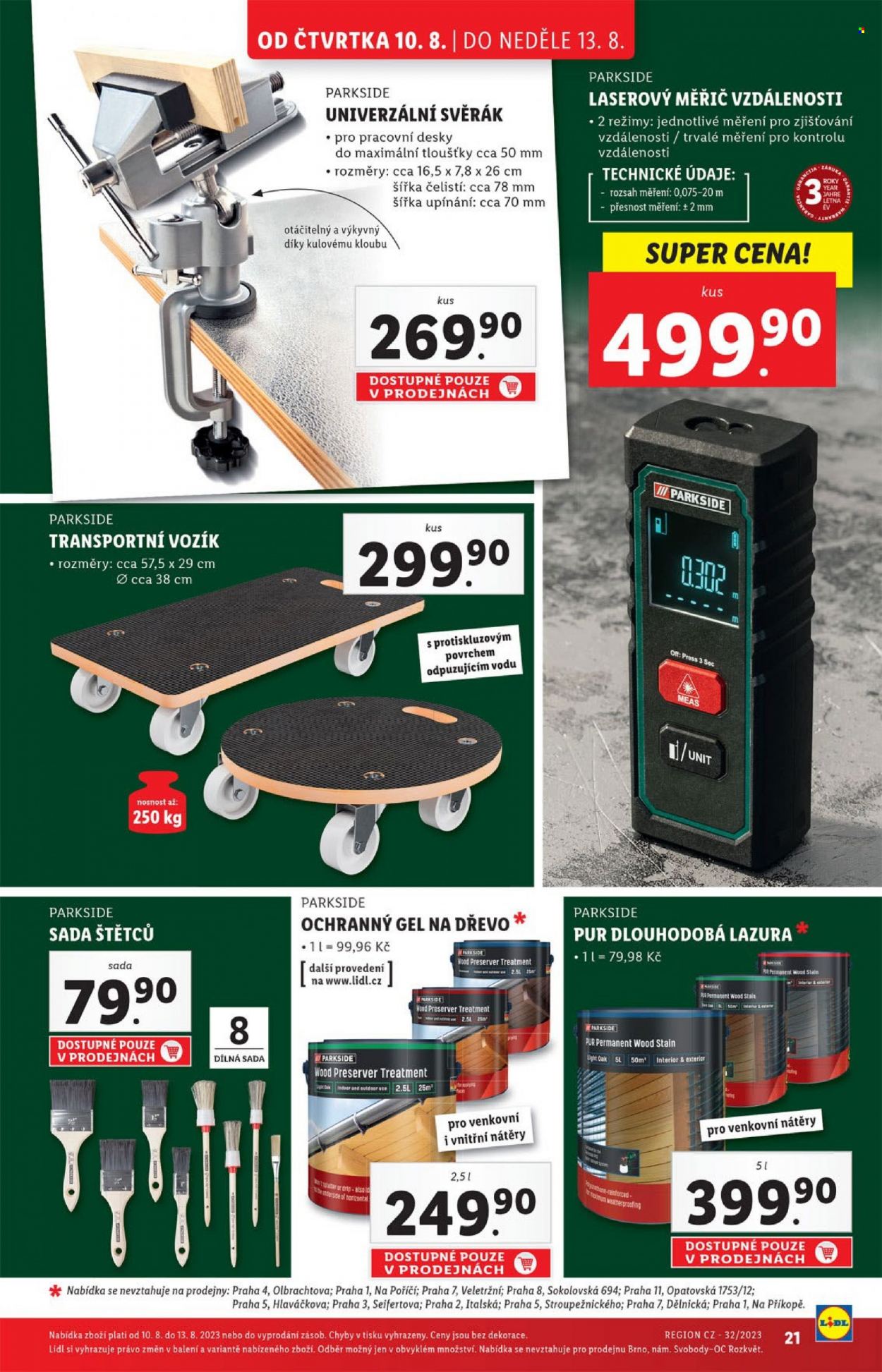 Leták Lidl - 10.8.2023 - 13.8.2023. Strana 21