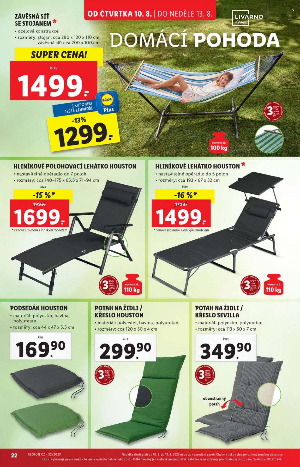 Leták Lidl - 10.8.2023 - 13.8.2023. Strana 22