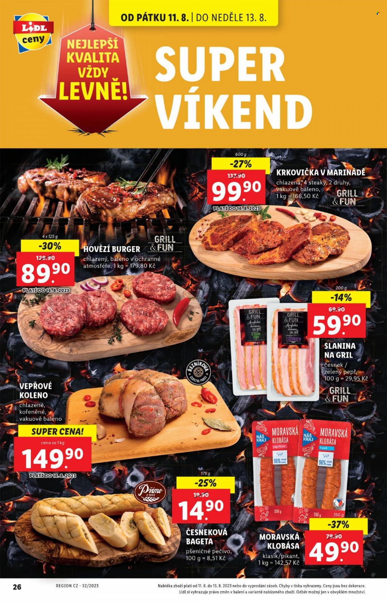 Leták Lidl - 10.8.2023 - 13.8.2023. Strana 26