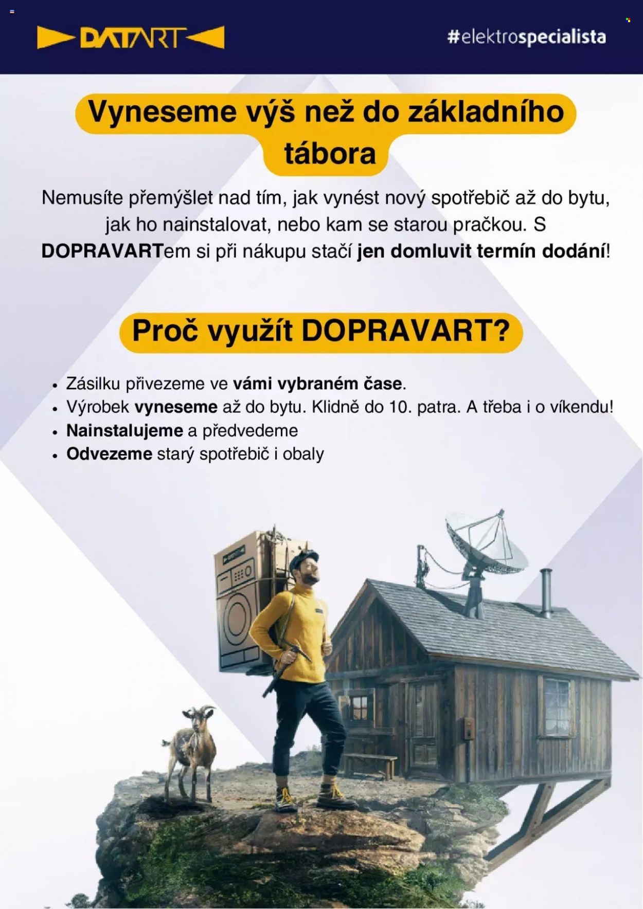 Leták DATART - 28.7.2023 - 13.8.2023. Strana 1