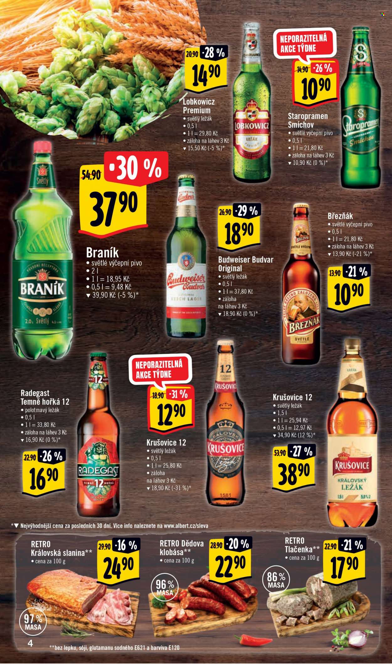 Leták Albert Hypermarket - 9.8.2023 - 15.8.2023. Strana 4