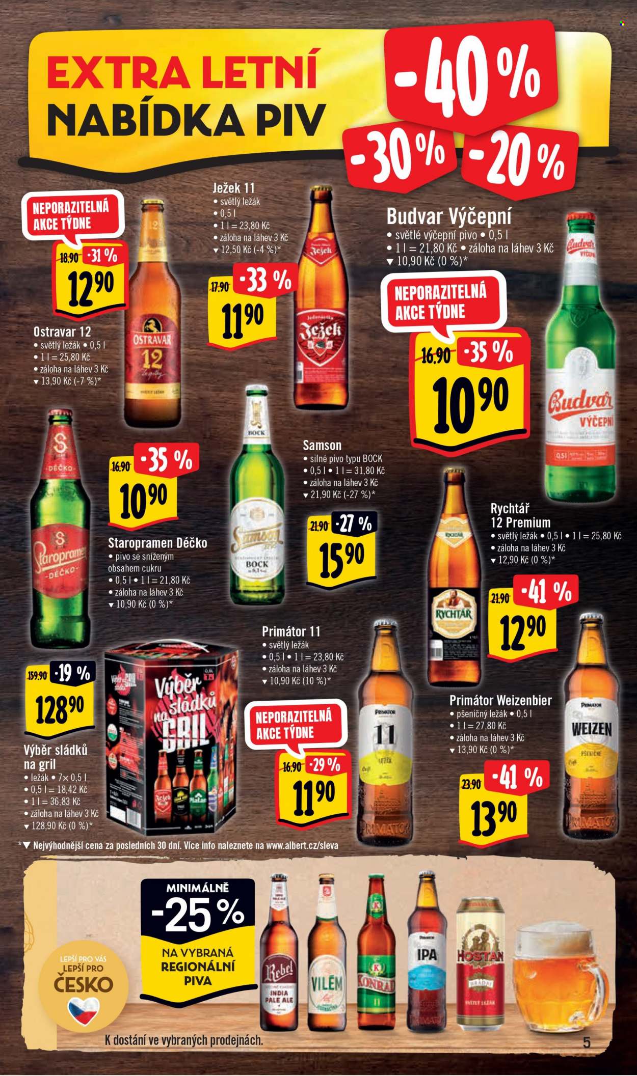 Leták Albert Hypermarket - 9.8.2023 - 15.8.2023. Strana 5