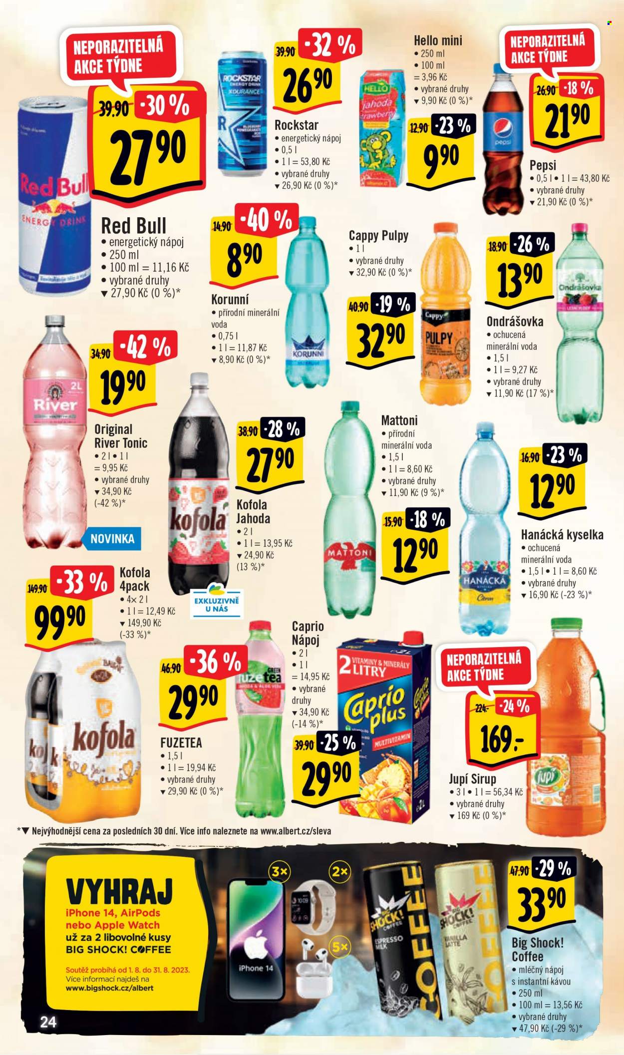 Leták Albert Hypermarket - 9.8.2023 - 15.8.2023. Strana 24