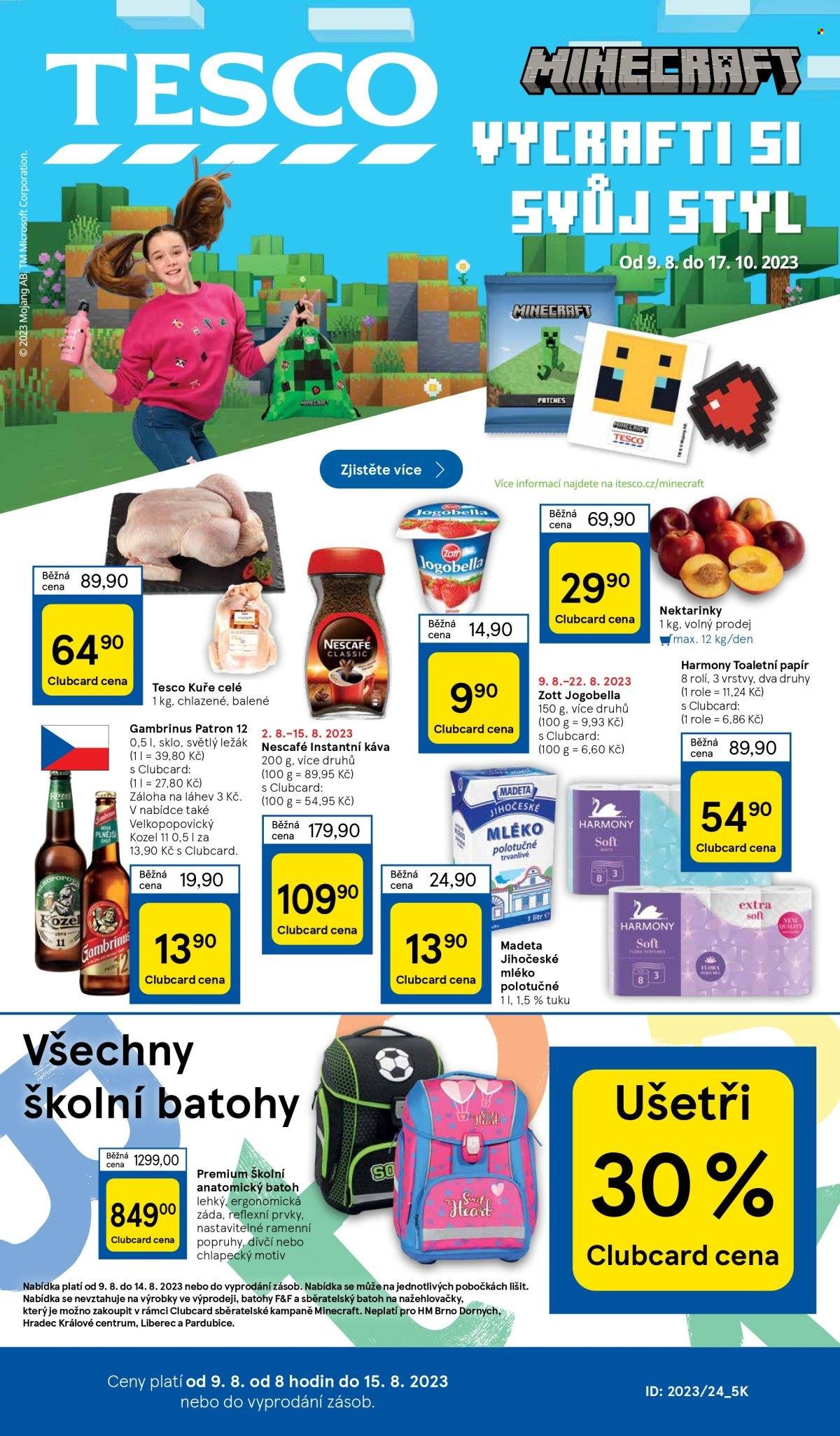 Leták TESCO - 9.8.2023 - 15.8.2023. Strana 1