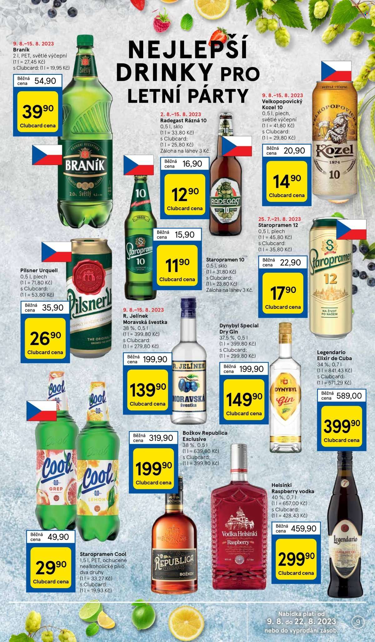 Leták TESCO - 9.8.2023 - 15.8.2023. Strana 9