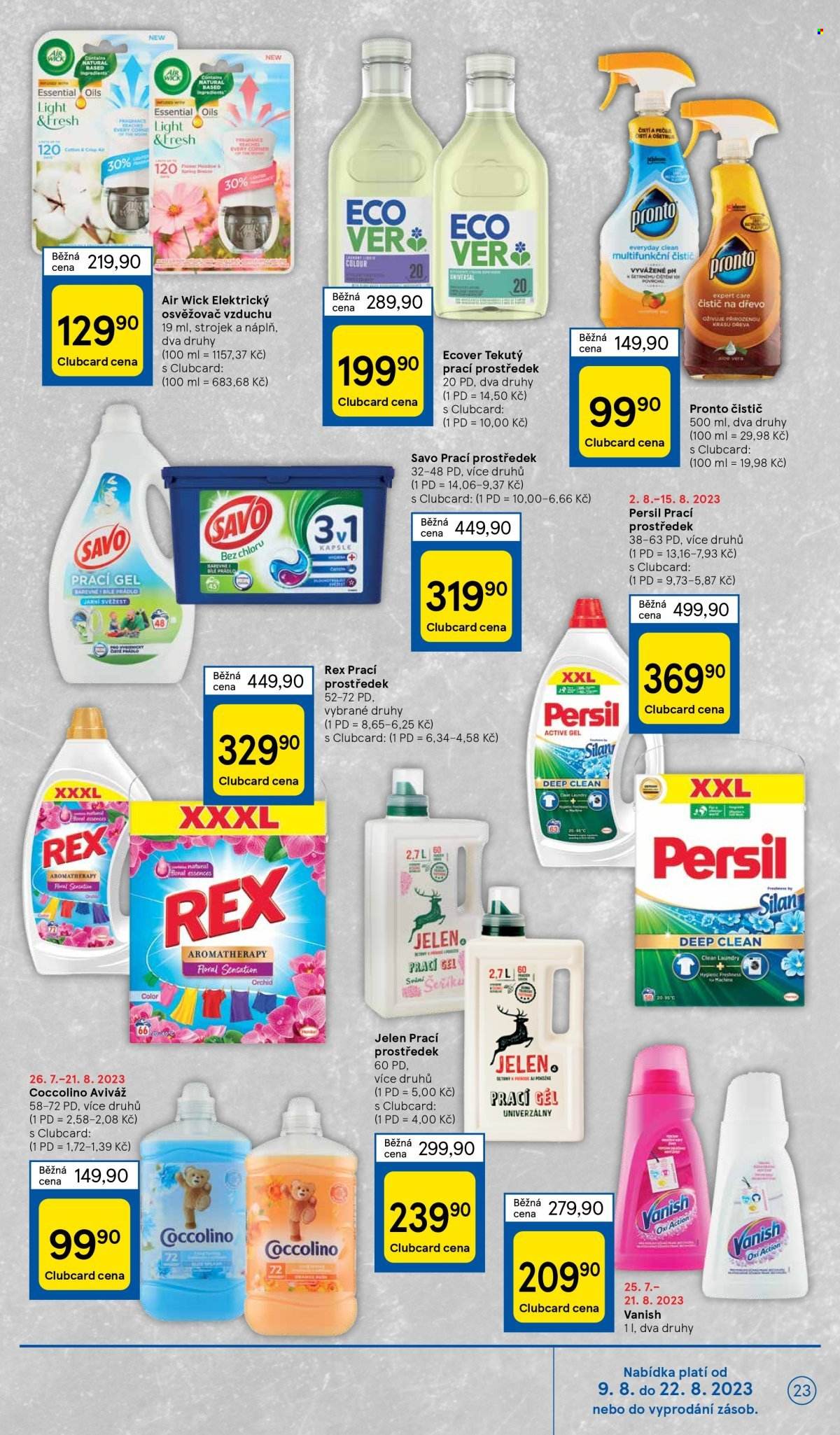 Leták TESCO - 9.8.2023 - 15.8.2023. Strana 23