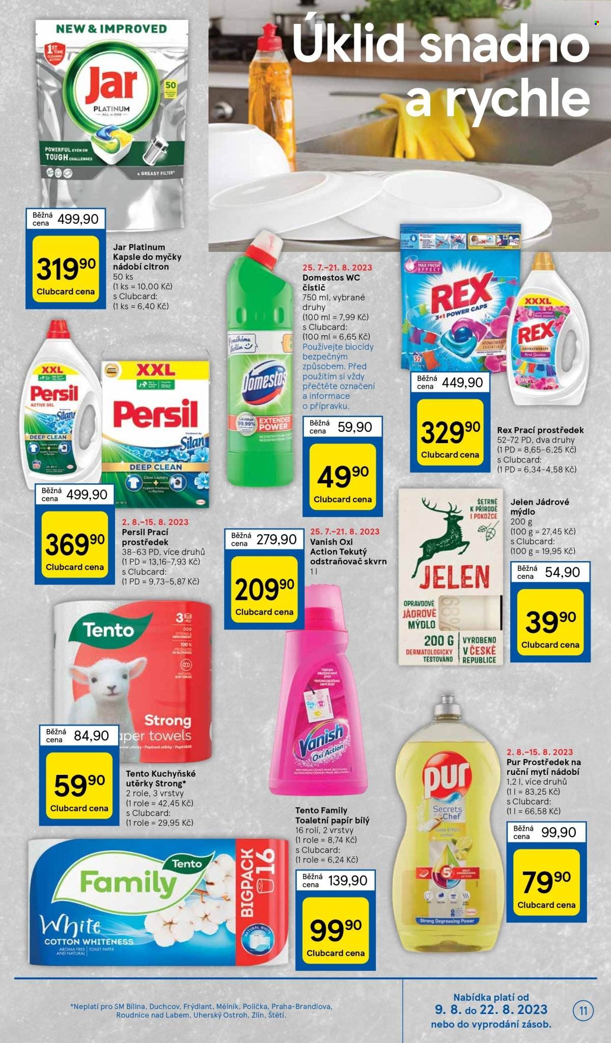 Leták TESCO supermarket - 9.8.2023 - 15.8.2023. Strana 11