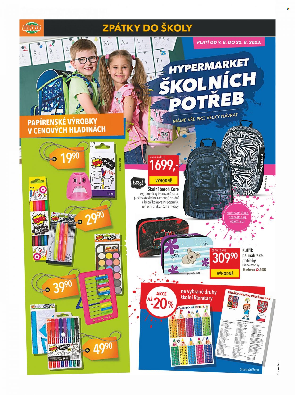 Leták Globus - 9.8.2023 - 15.8.2023. Strana 2