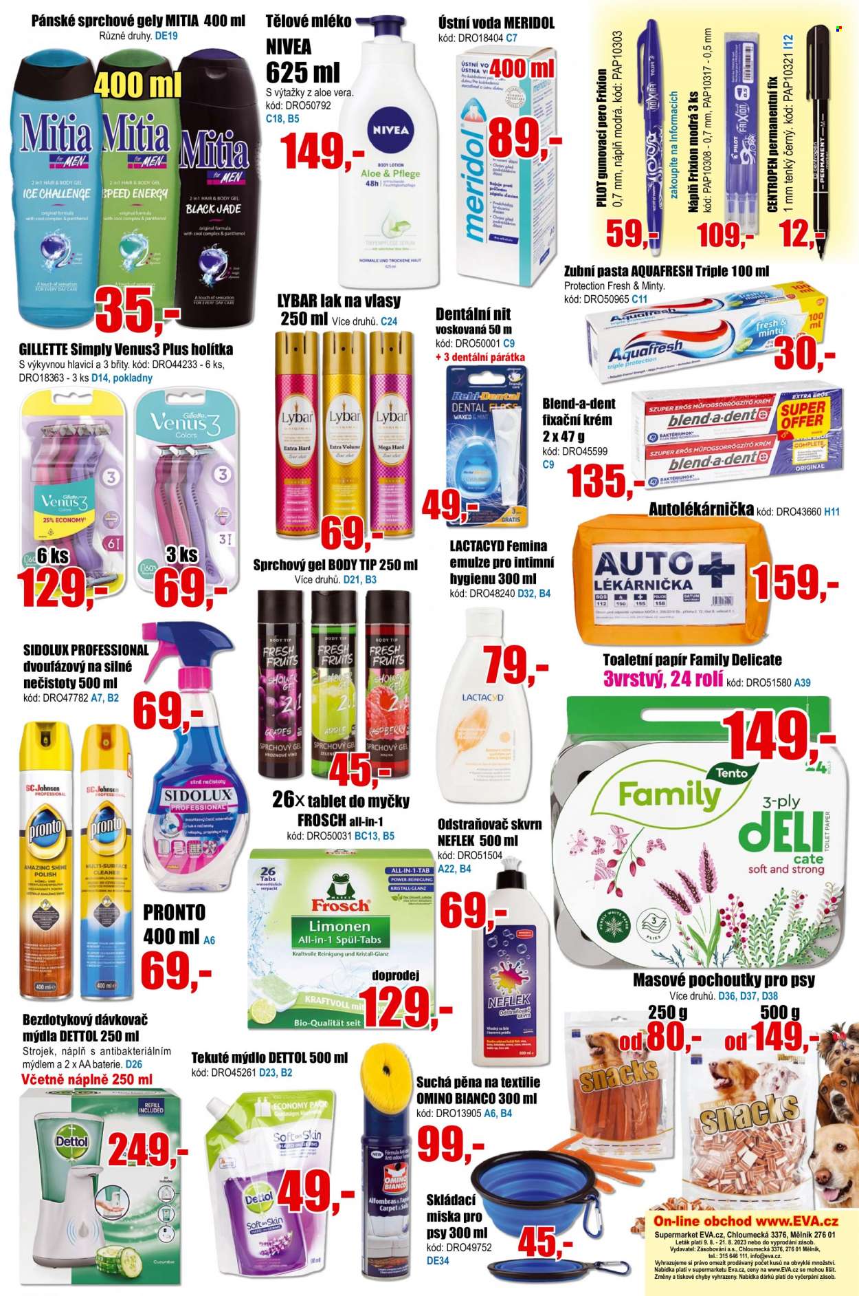 Leták EVA supermarket - 9.8.2023 - 21.8.2023. Strana 6