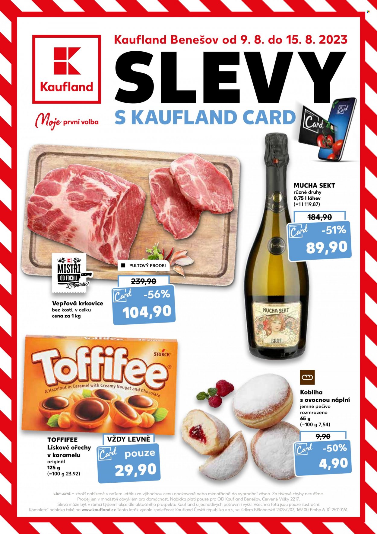 Leták Kaufland - 9.8.2023 - 15.8.2023. Strana 1