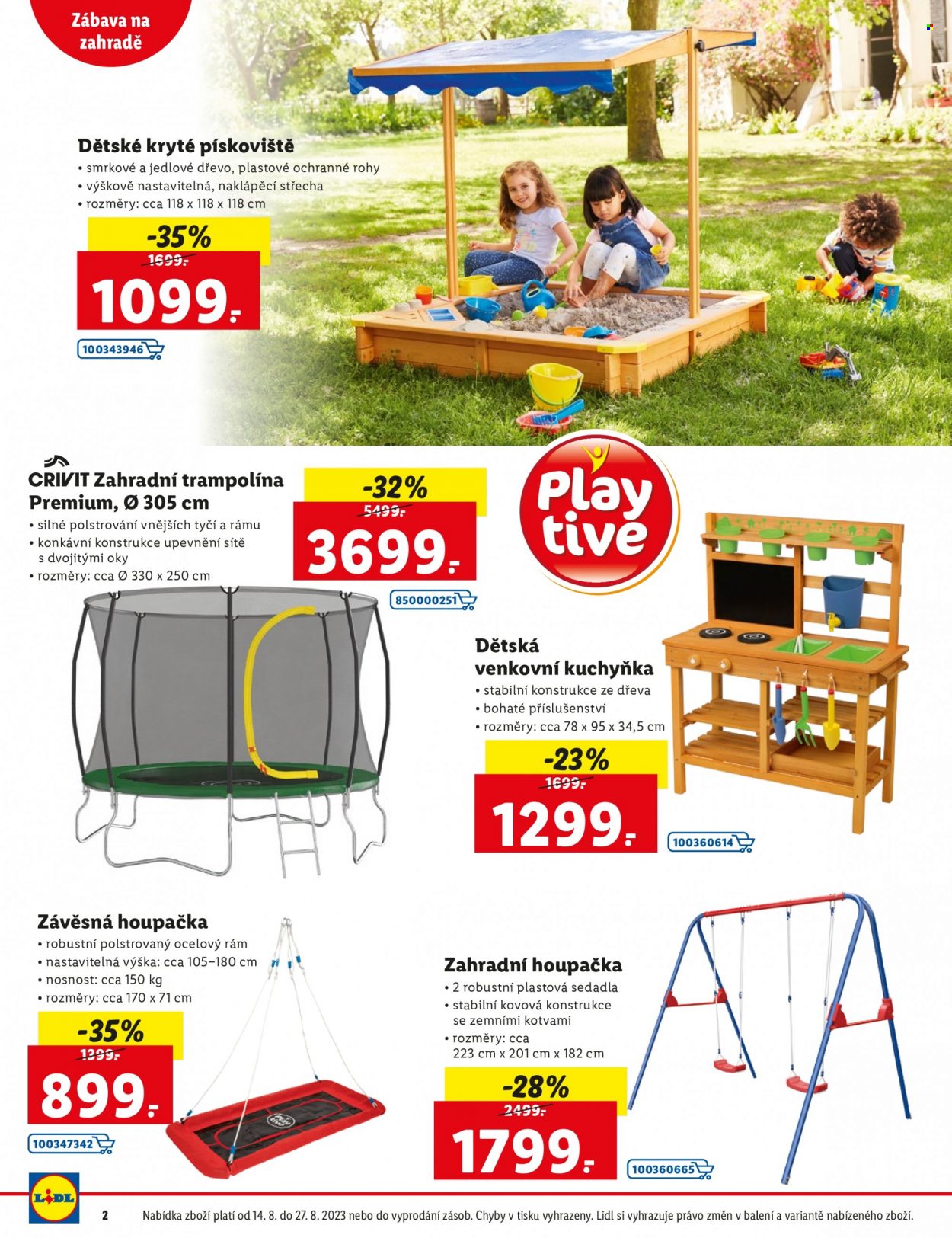 Leták Lidl - 14.8.2023 - 27.8.2023. Strana 2