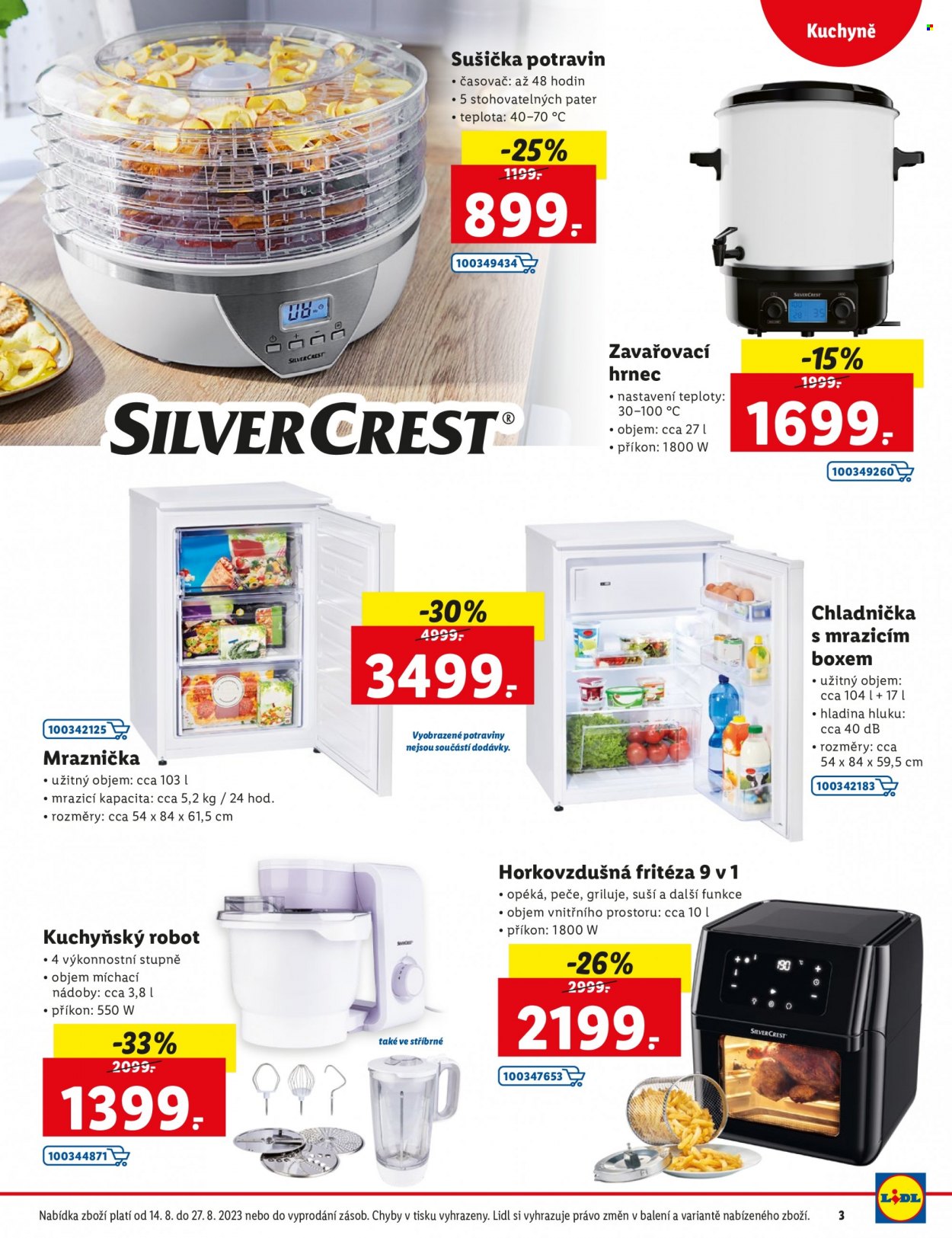 Leták Lidl - 14.8.2023 - 27.8.2023. Strana 3