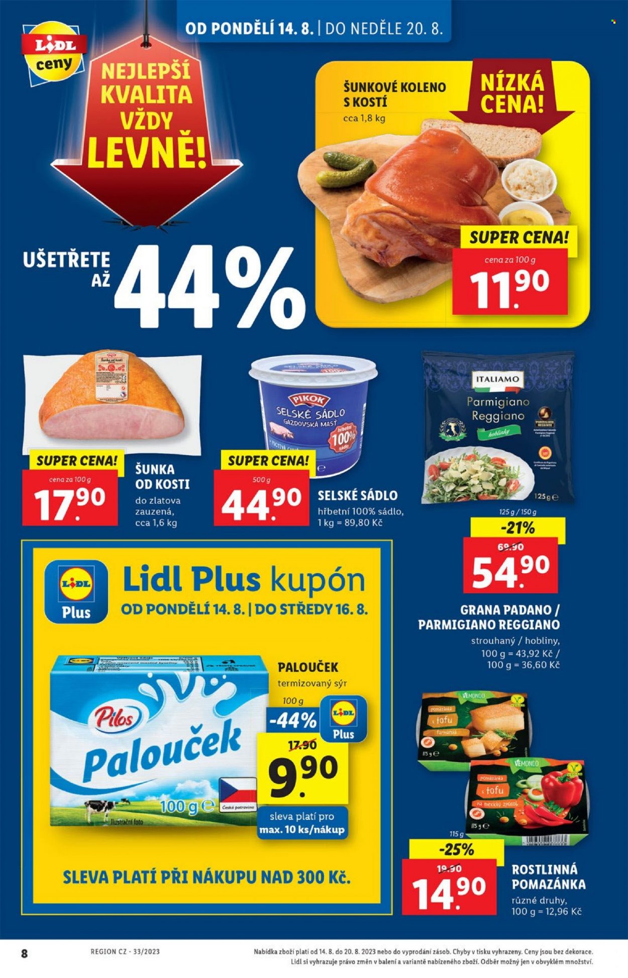 Leták Lidl - 14.8.2023 - 20.8.2023. Strana 8