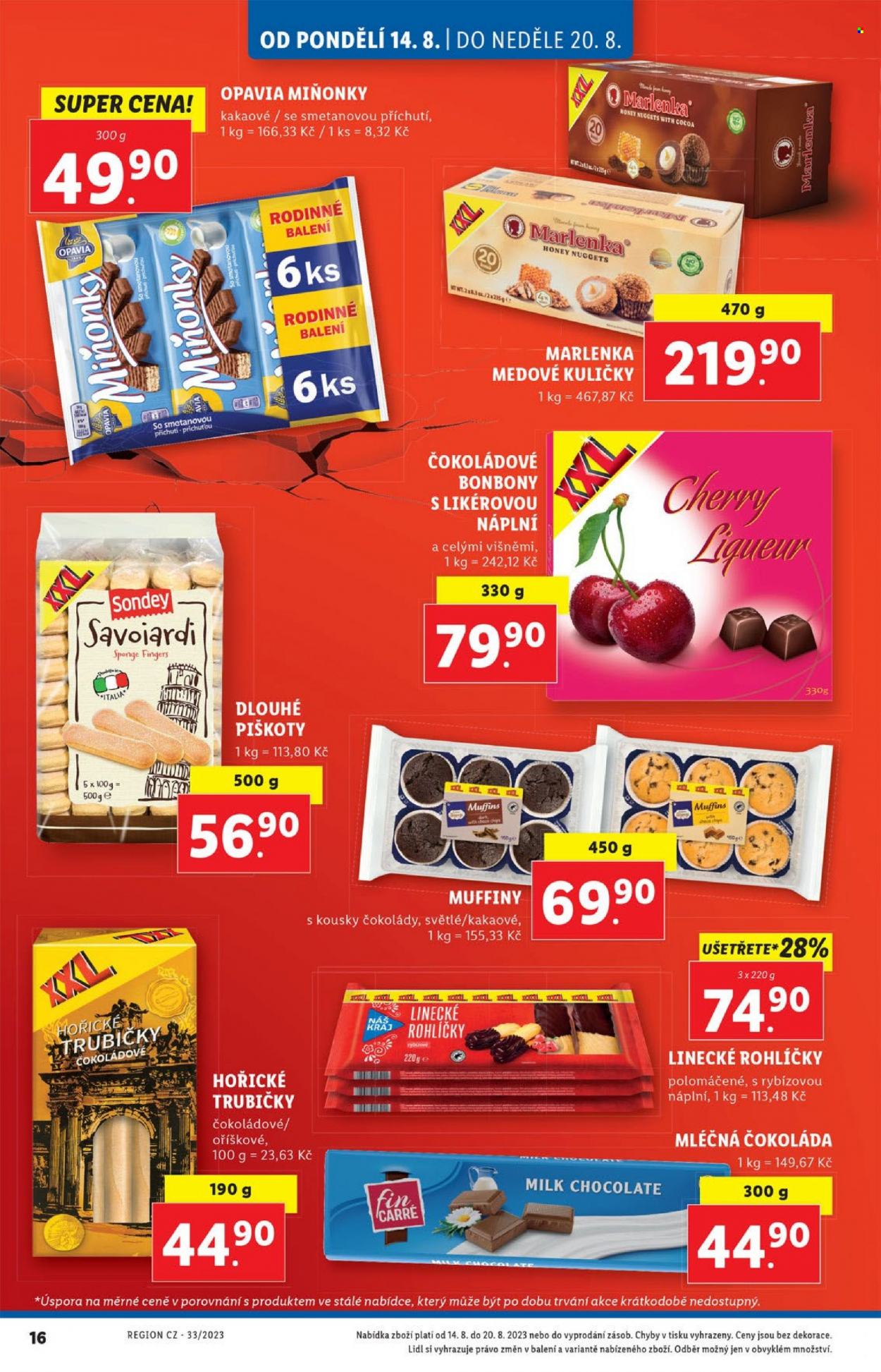 Leták Lidl - 14.8.2023 - 20.8.2023. Strana 16