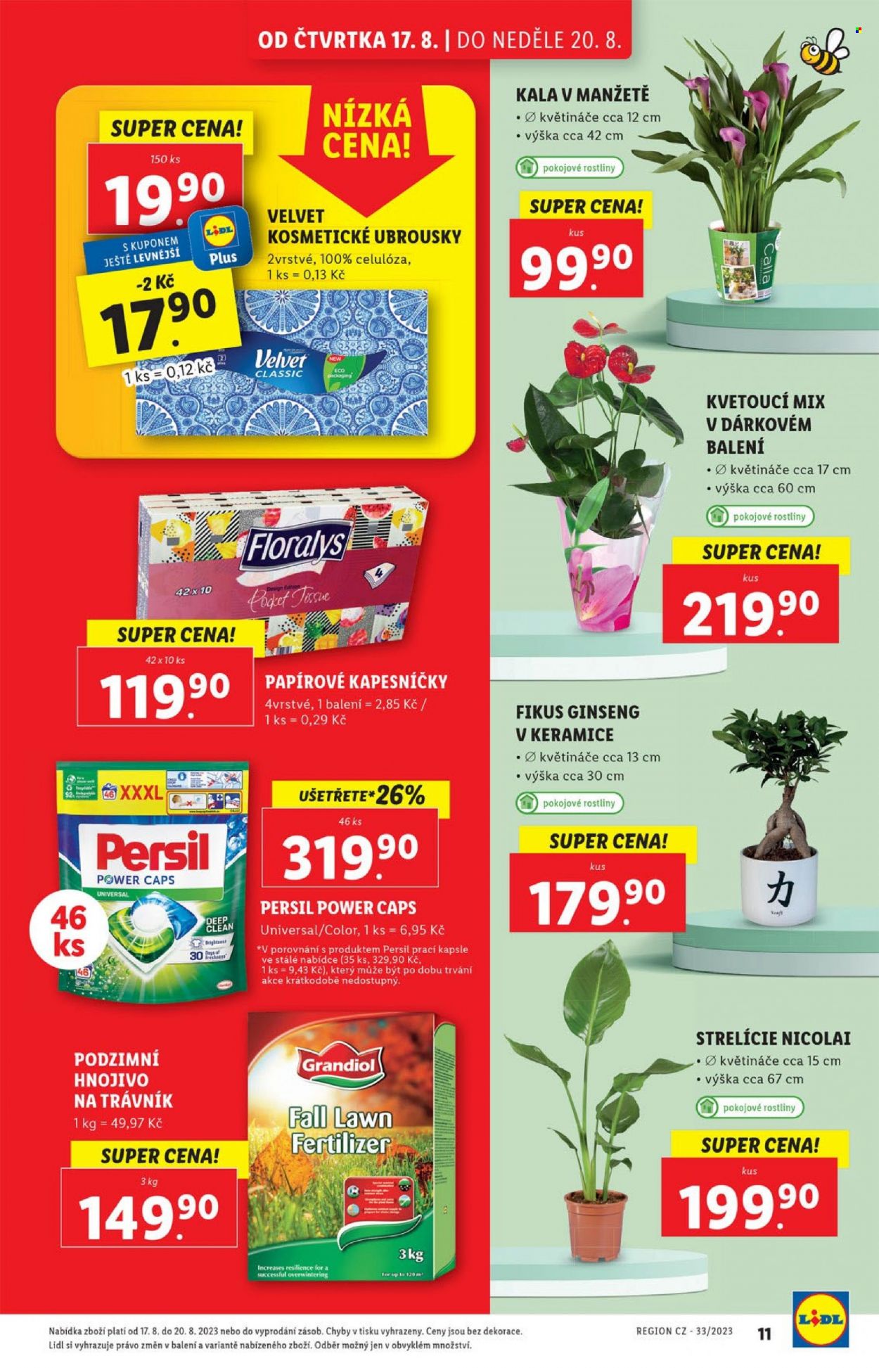 Leták Lidl - 17.8.2023 - 20.8.2023. Strana 11