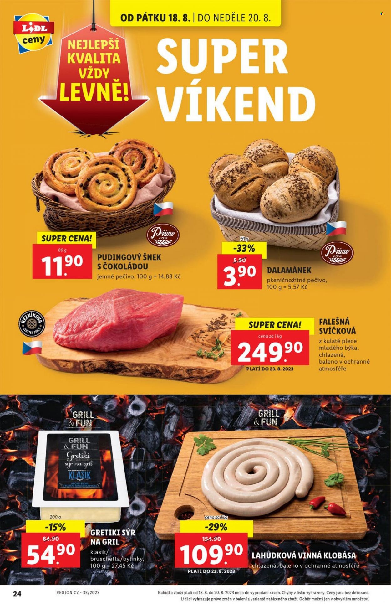 Leták Lidl - 17.8.2023 - 20.8.2023. Strana 24