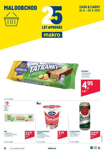 Leták MAKRO - 16.8.2023 - 29.8.2023.