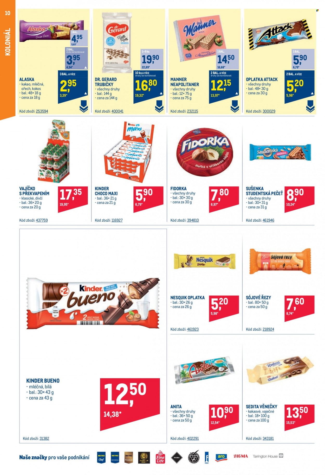 Leták MAKRO - 16.8.2023 - 29.8.2023. Strana 10