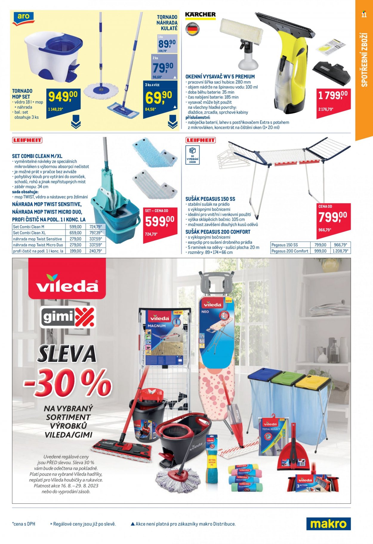 Leták MAKRO - 16.8.2023 - 29.8.2023. Strana 11