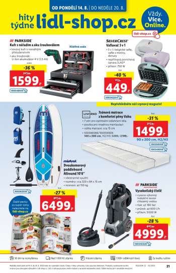 Leták Lidl - 14.8.2023 - 20.8.2023.
