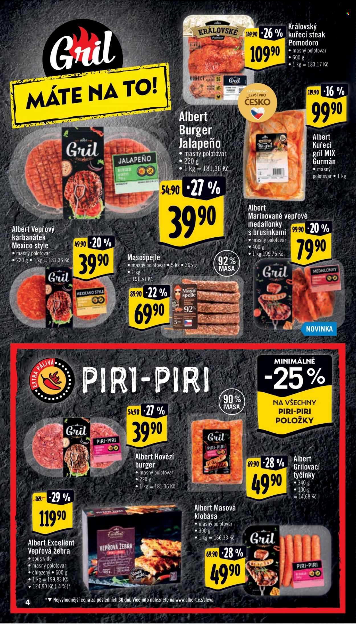 Leták Albert Supermarket - 16.8.2023 - 22.8.2023. Strana 4