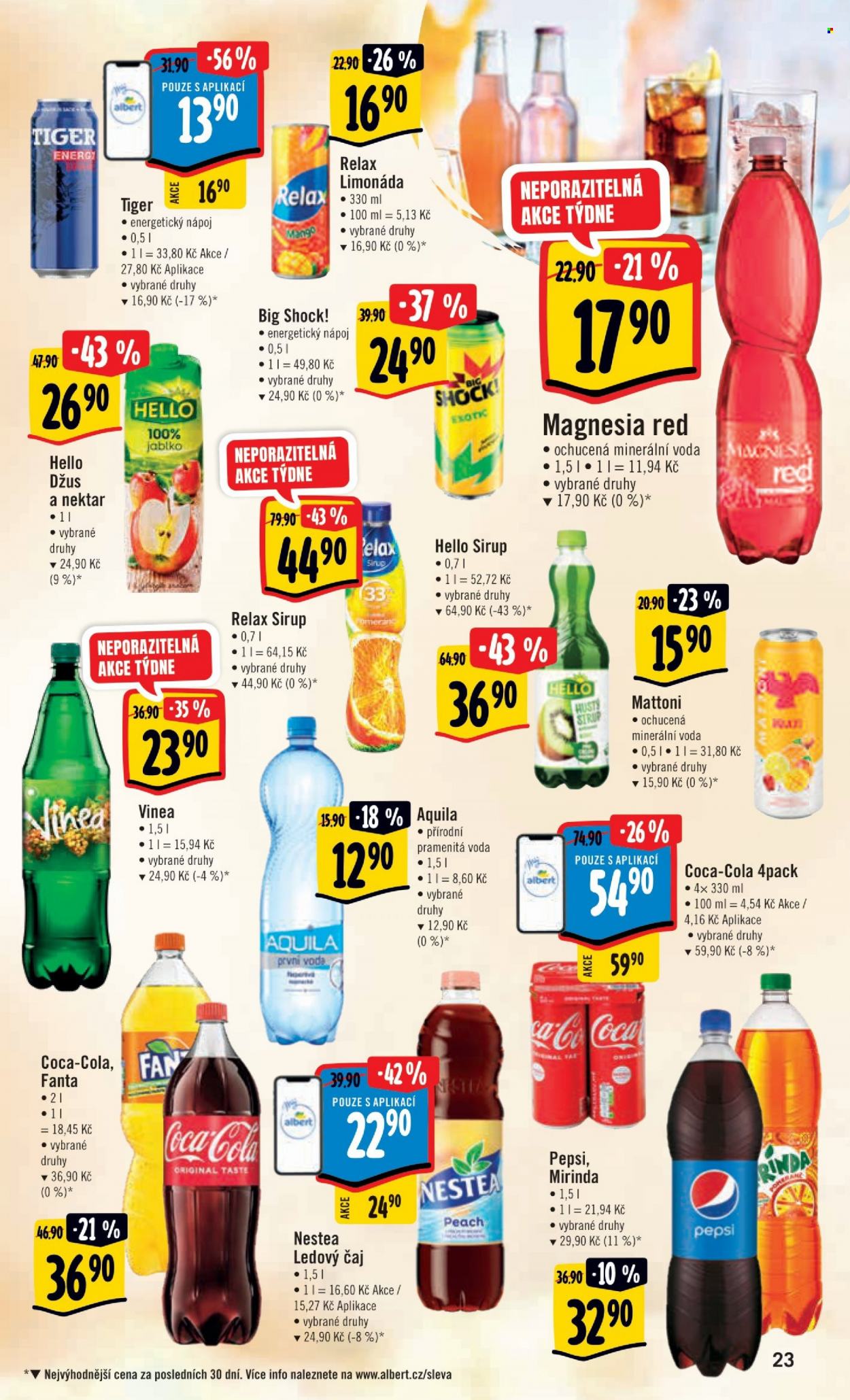 Leták Albert Hypermarket - 16.8.2023 - 22.8.2023. Strana 23