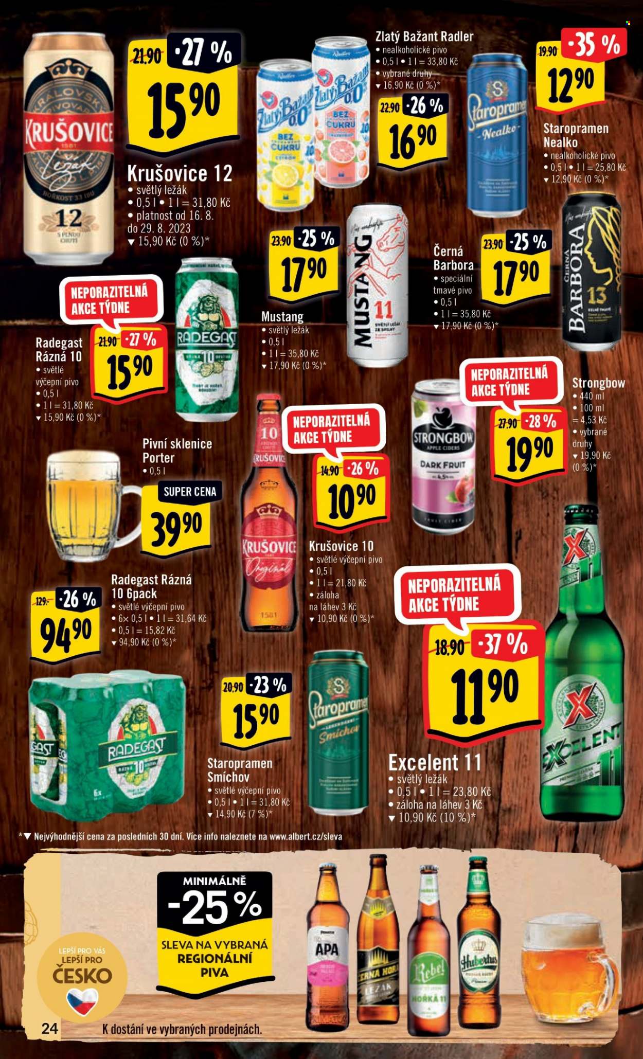 Leták Albert Hypermarket - 16.8.2023 - 22.8.2023. Strana 24