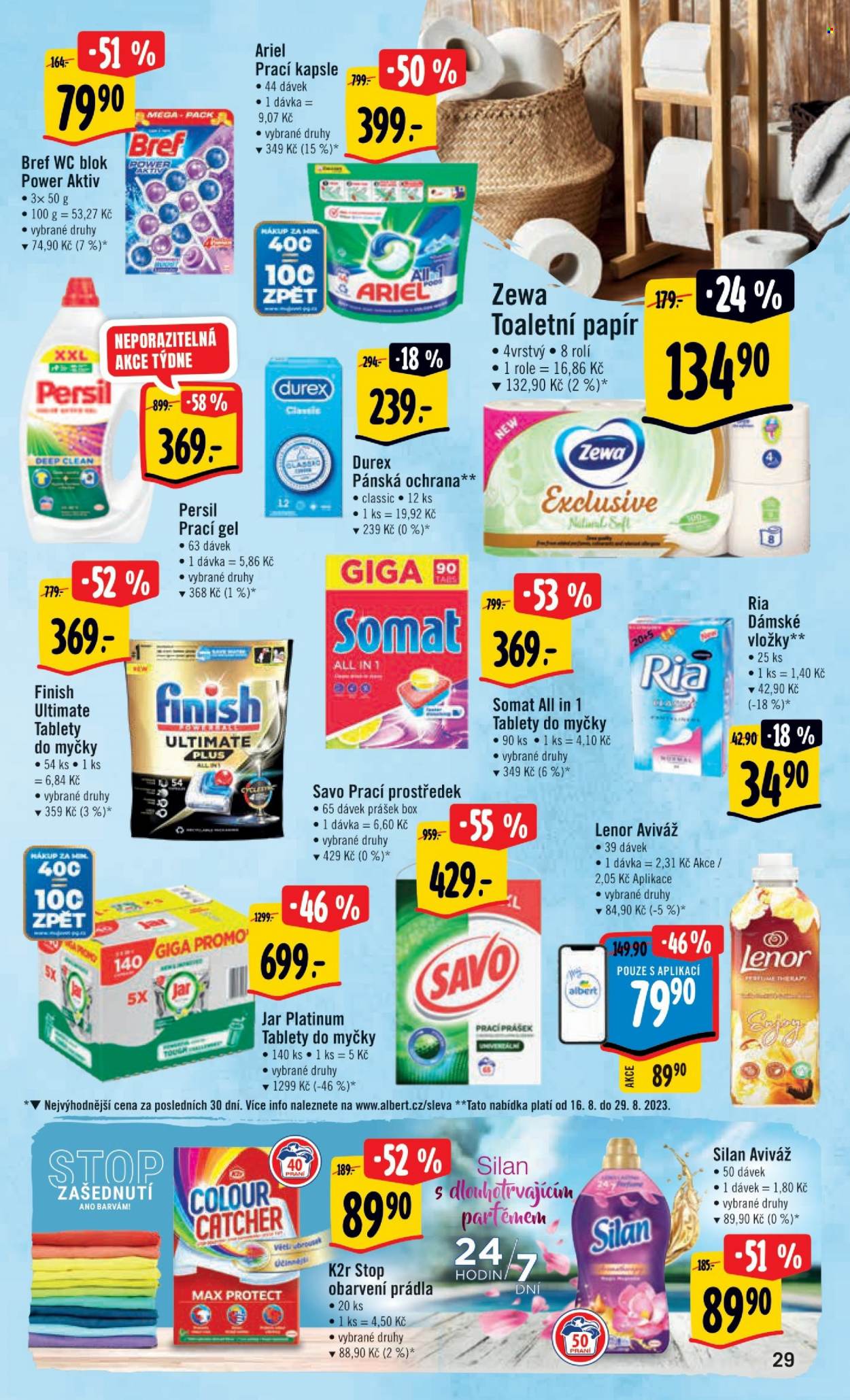 Leták Albert Hypermarket - 16.8.2023 - 22.8.2023. Strana 29