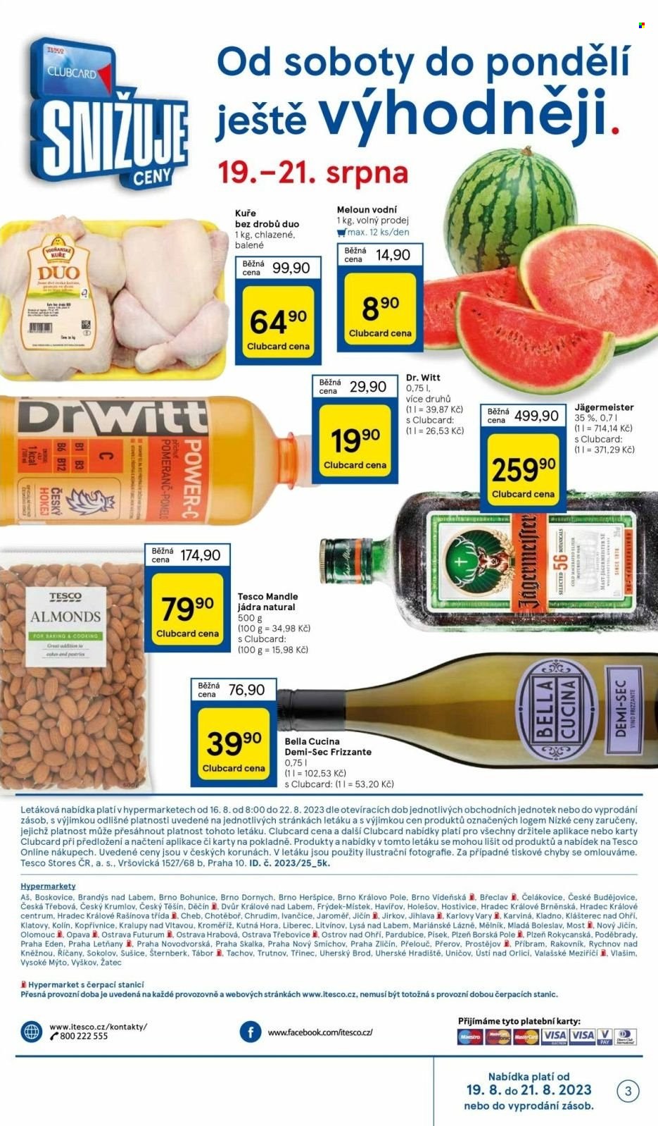 Leták TESCO - 16.8.2023 - 22.8.2023. Strana 3