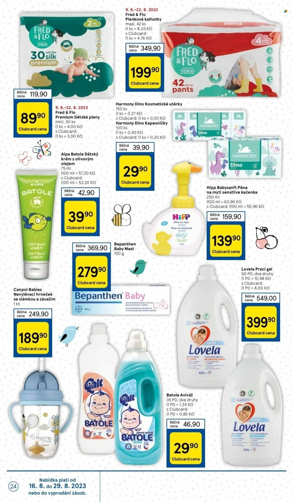 Leták TESCO - 16.8.2023 - 22.8.2023. Strana 24