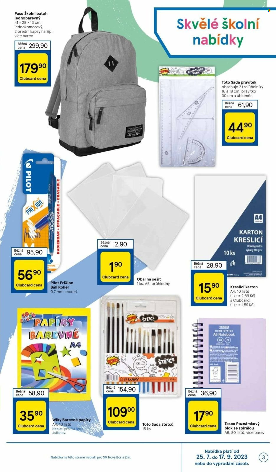 Leták TESCO supermarket - 16.8.2023 - 22.8.2023. Strana 3