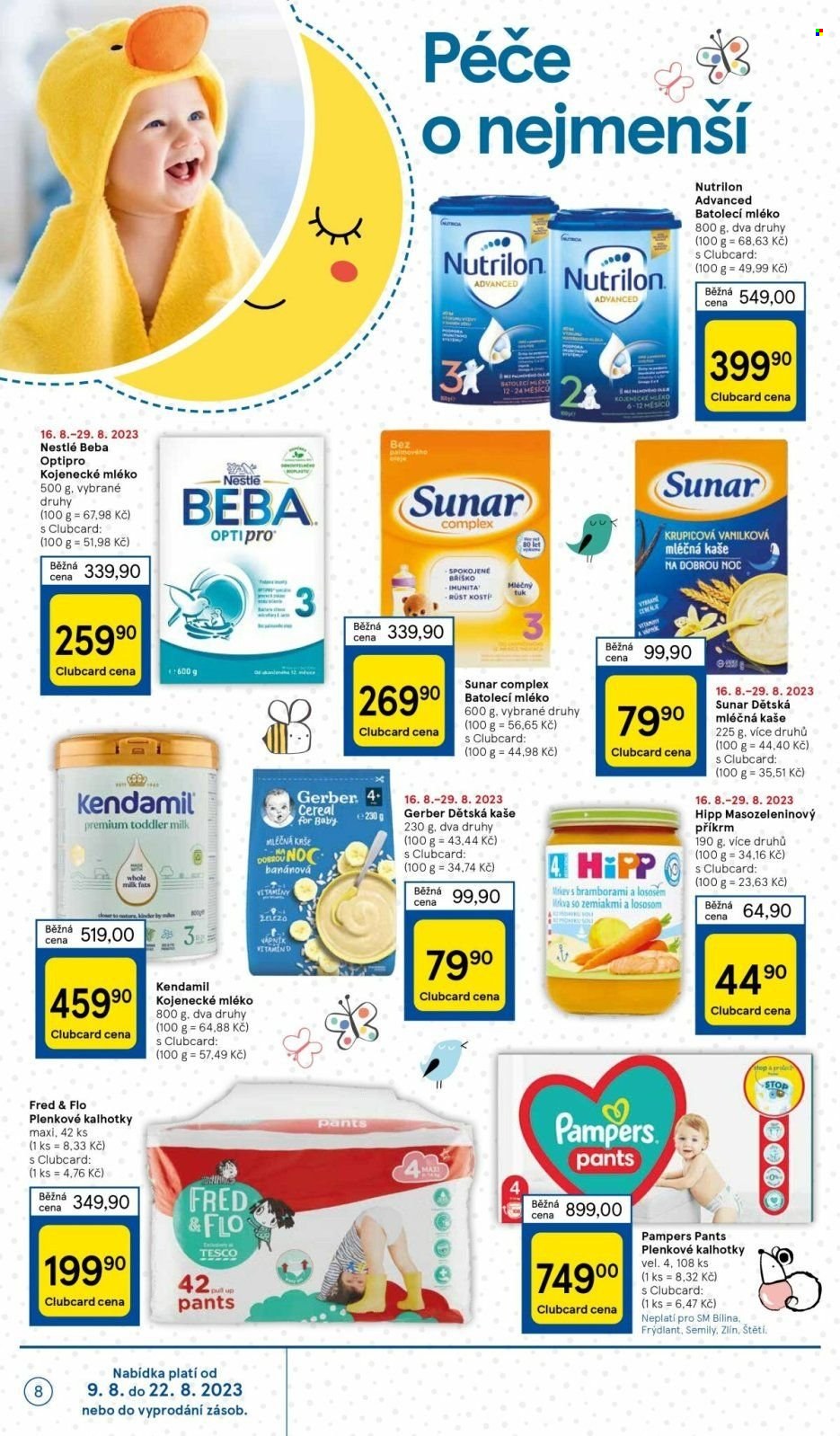 Leták TESCO supermarket - 16.8.2023 - 22.8.2023. Strana 8