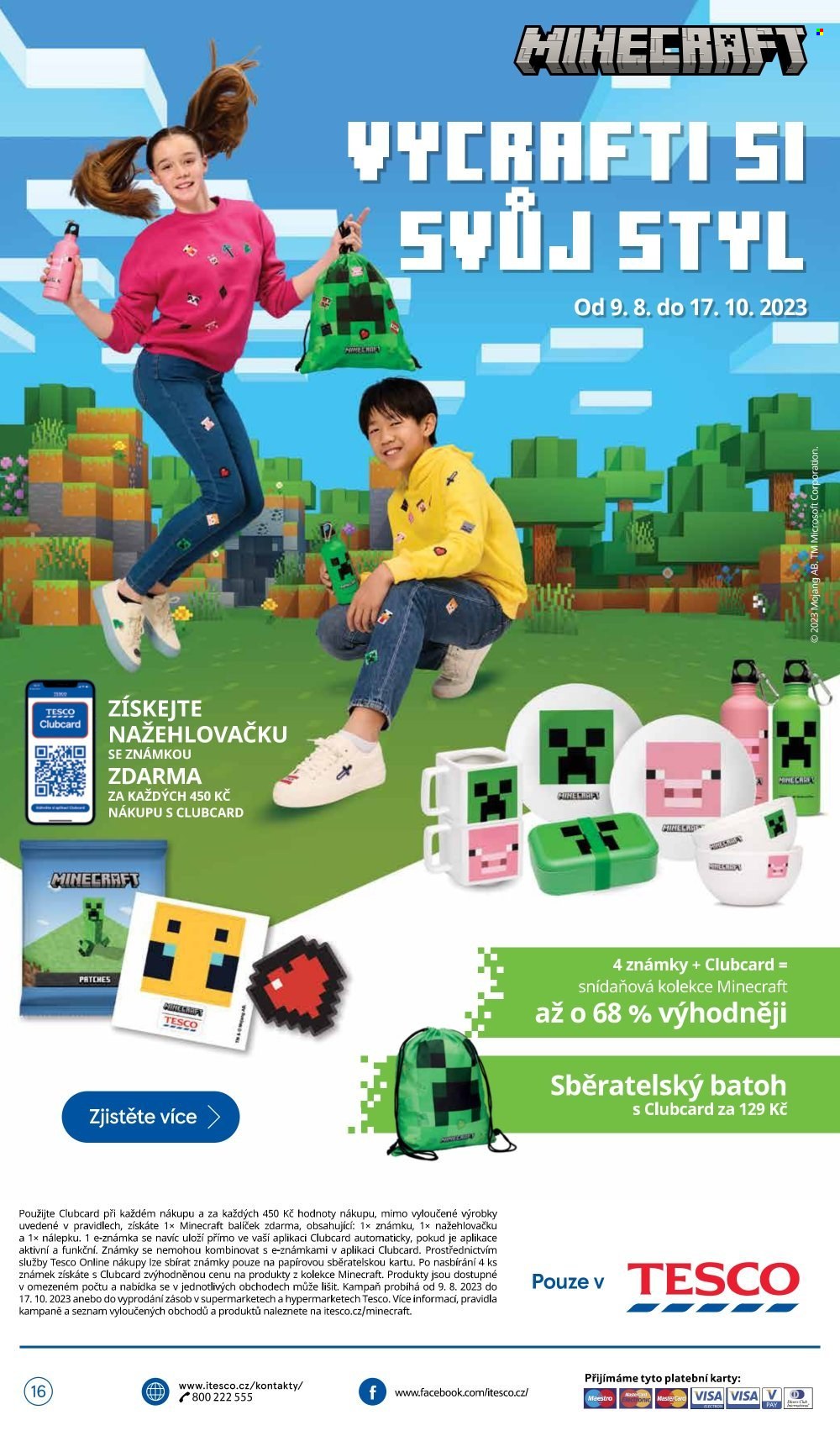 Leták TESCO hypermarket - 15.8.2023 - 17.9.2023. Strana 16
