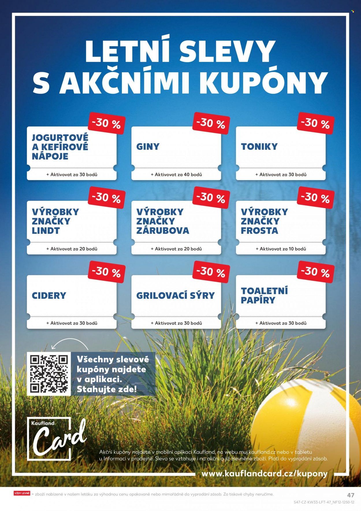 Leták Kaufland - 16.8.2023 - 22.8.2023. Strana 47