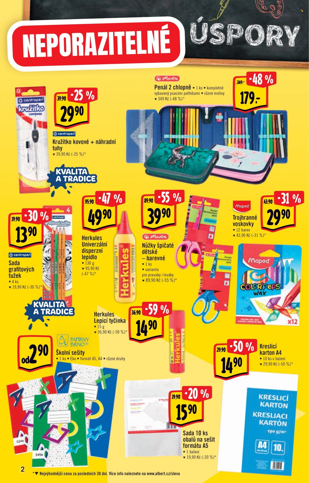 Leták Albert Hypermarket - 16.8.2023 - 5.9.2023. Strana 2