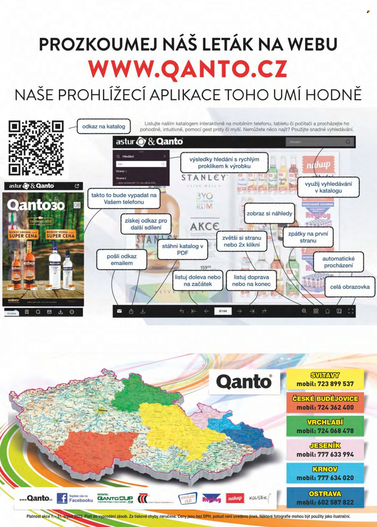 Leták Astur & Qanto velkoobchod - 1.8.2023 - 31.8.2023. Strana 152