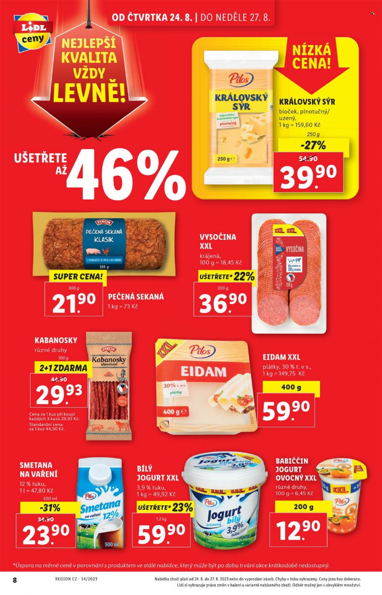 Leták Lidl - 24.8.2023 - 27.8.2023. Strana 12