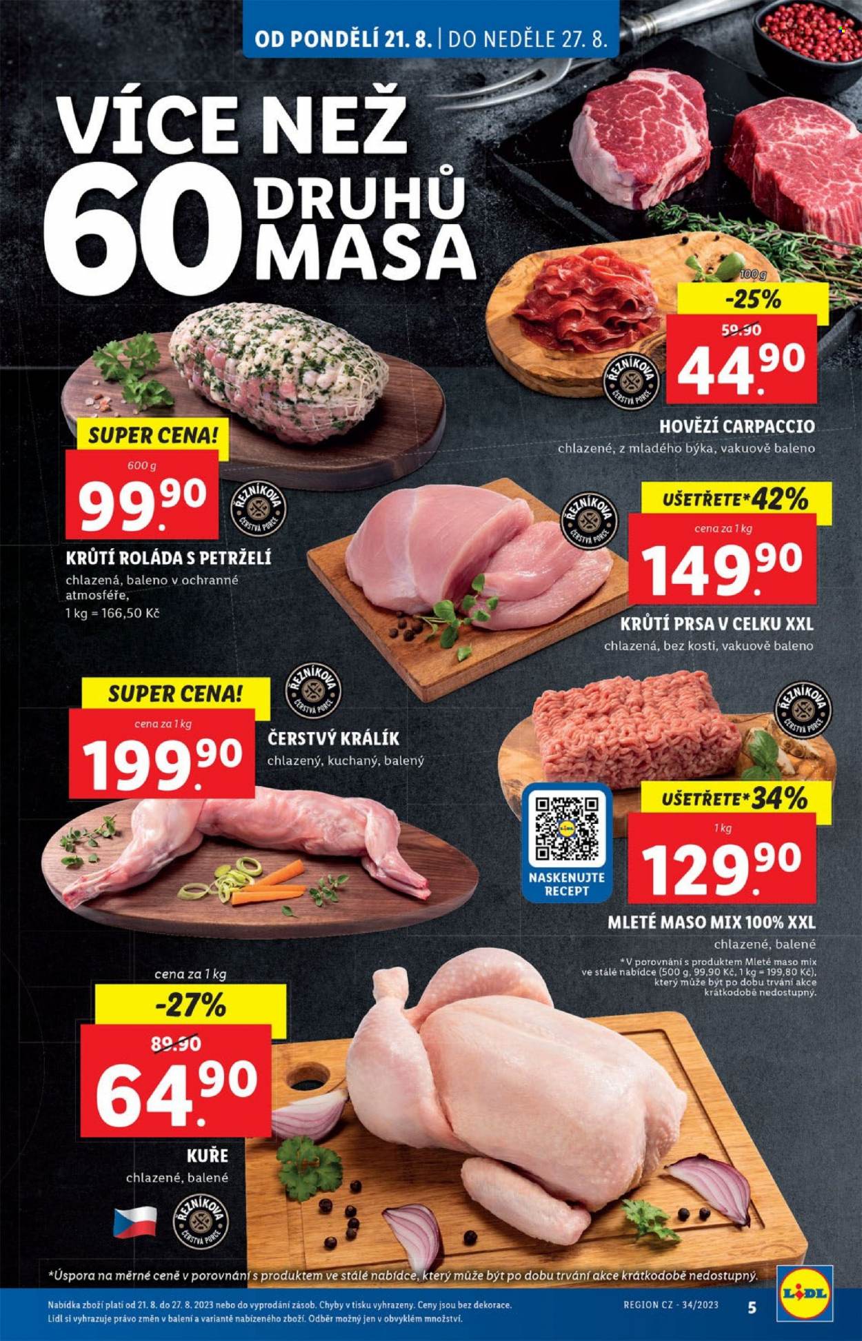 Leták Lidl - 21.8.2023 - 27.8.2023. Strana 5