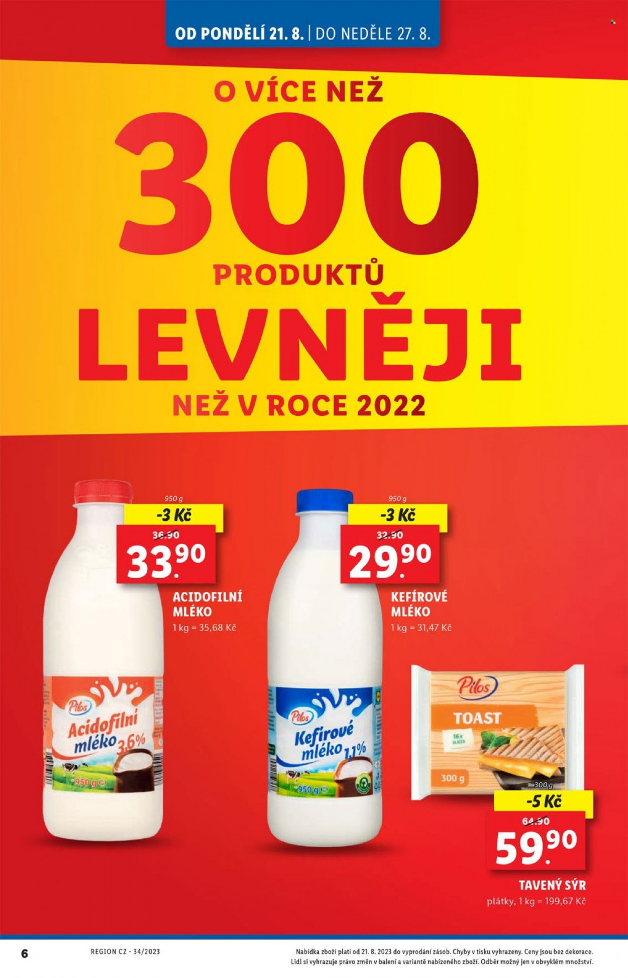 Leták Lidl - 21.8.2023 - 27.8.2023. Strana 6